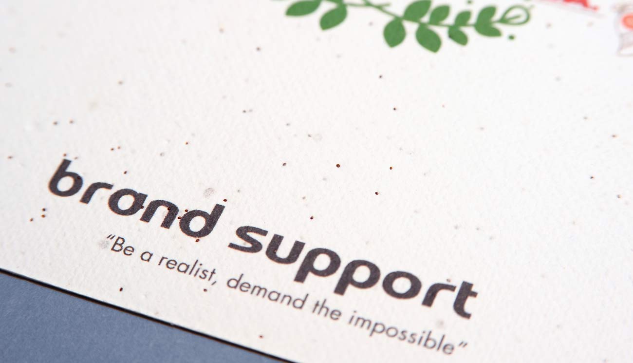 Brand Support Holiday Card